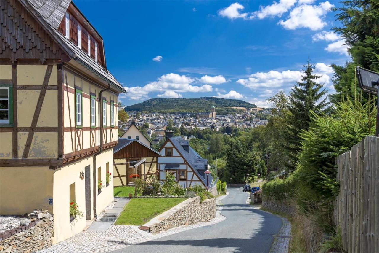 Vierseitenhof Linke Annaberg-Buchholz Bagian luar foto